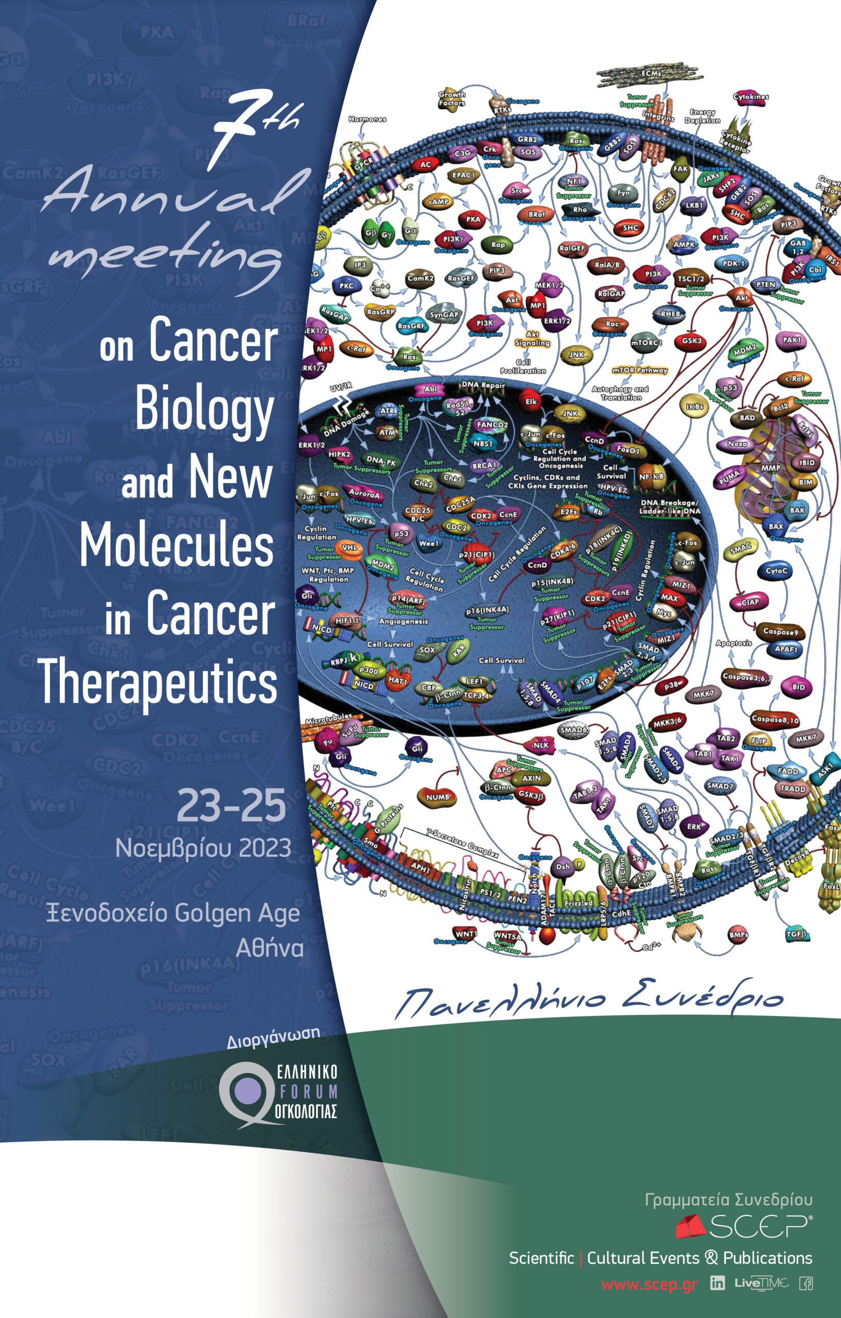 7th Annual Meeting on Cancer Biology & New  Molecules in Cancer Therapeutics, Αθήνα, 23-25/11/2023